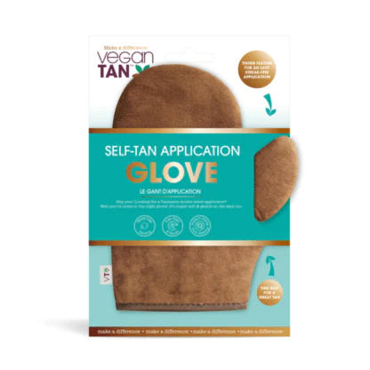 Manusa catifelata pentru aplicarea autobronzantului, Vegan Tan