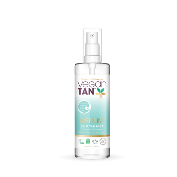 Spray facial autobronzant vegan, Medium, VeganTan, 100 ml